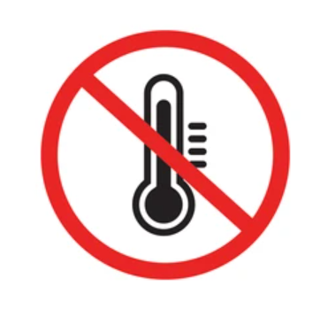 avoid extreme temperatures